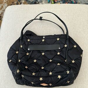 MZ Wallace large Madison quilted star shopper
